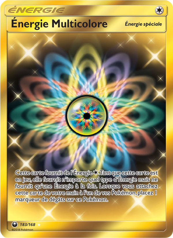 Énergie Multicolore 183 — Tempête Céleste (French Pokémon TCG card)