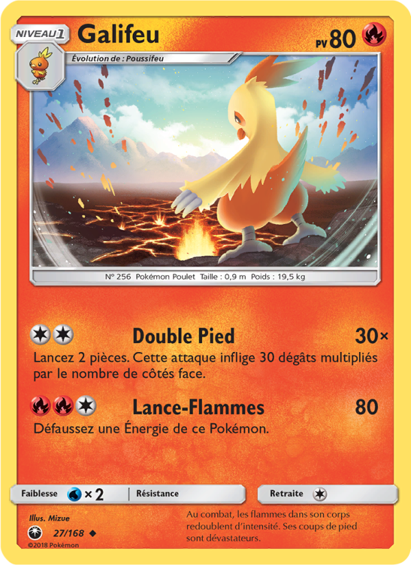 Galifeu 27 — Tempête Céleste (French Pokémon TCG card)