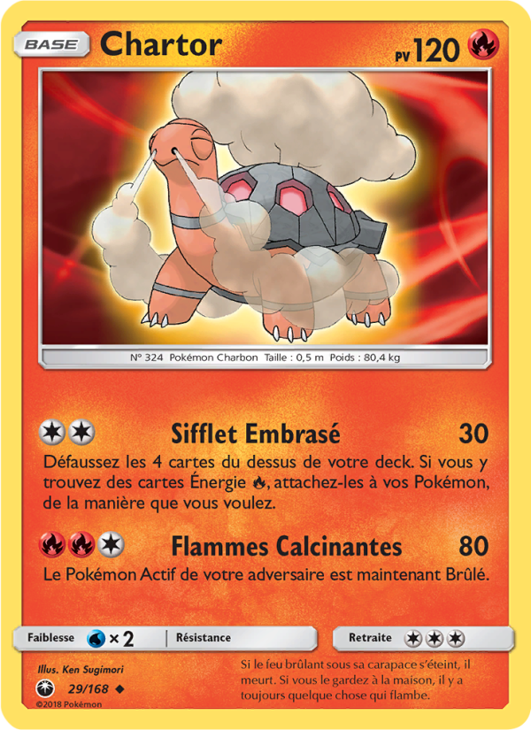 Chartor 29 — Tempête Céleste (French Pokémon TCG card)