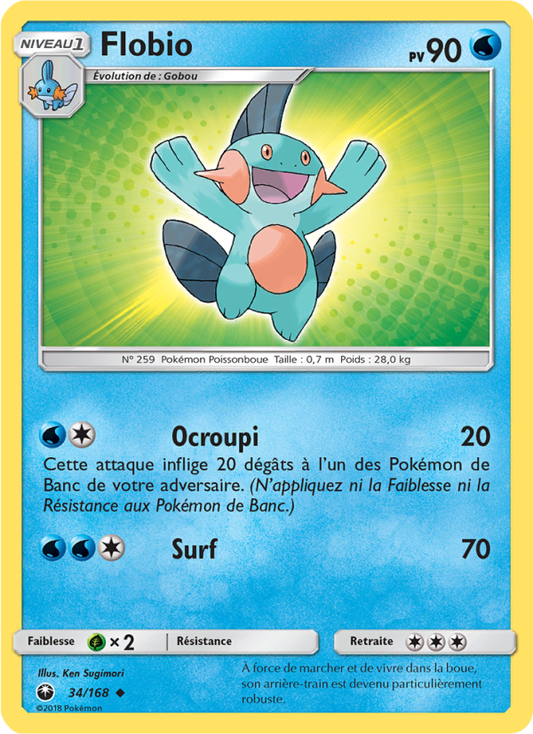 Flobio 34 — Tempête Céleste (French Pokémon TCG card)