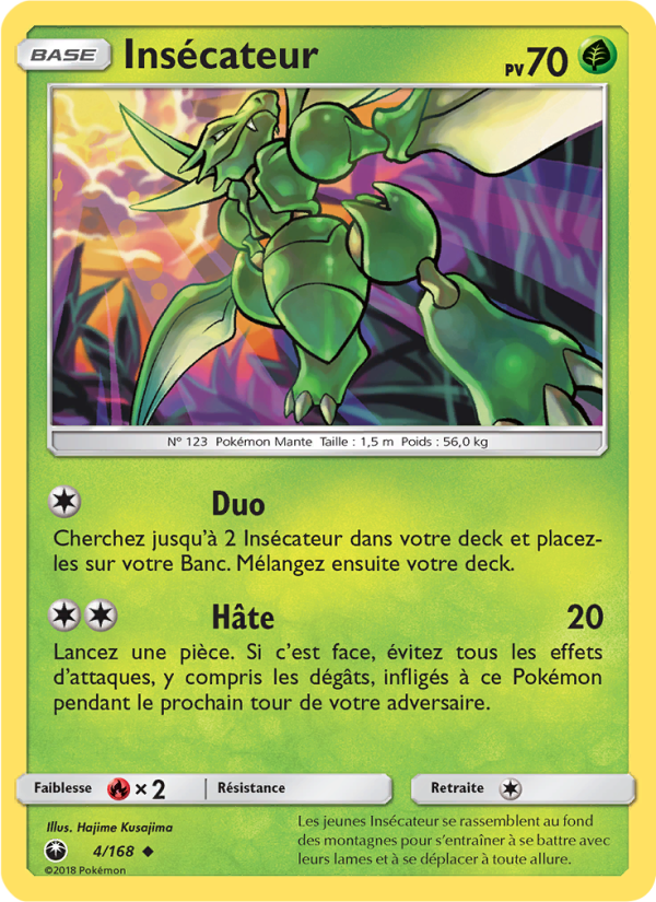 Insécateur 4 — Tempête Céleste (French Pokémon TCG card)