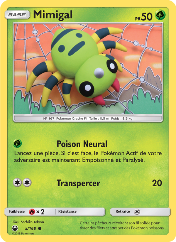 Mimigal 5 — Tempête Céleste (French Pokémon TCG card)