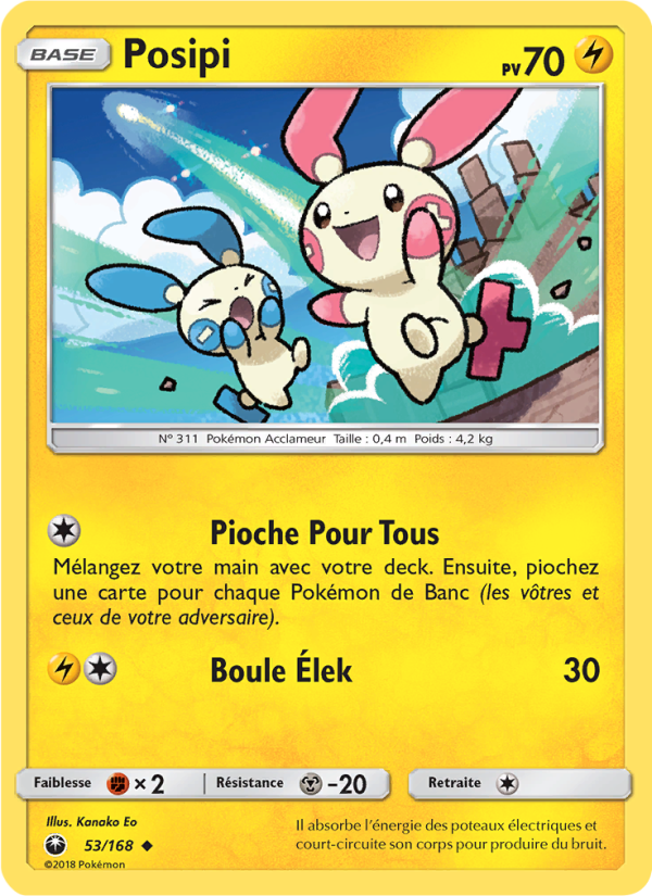 Posipi 53 — Tempête Céleste (French Pokémon TCG card)
