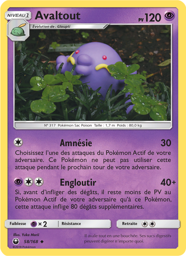 Avaltout 58 — Tempête Céleste (French Pokémon TCG card)