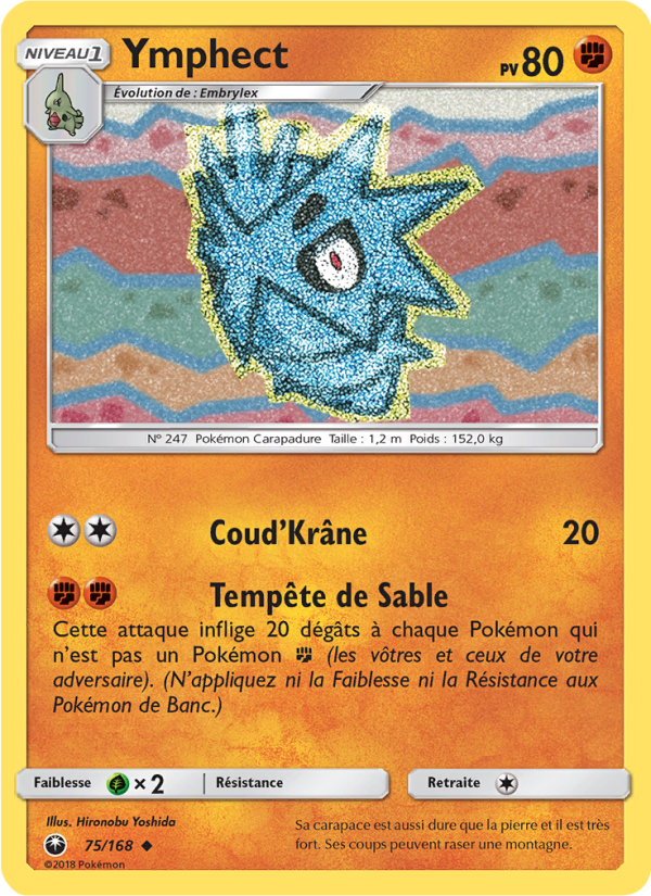 Ymphect 75 — Tempête Céleste (French Pokémon TCG card)