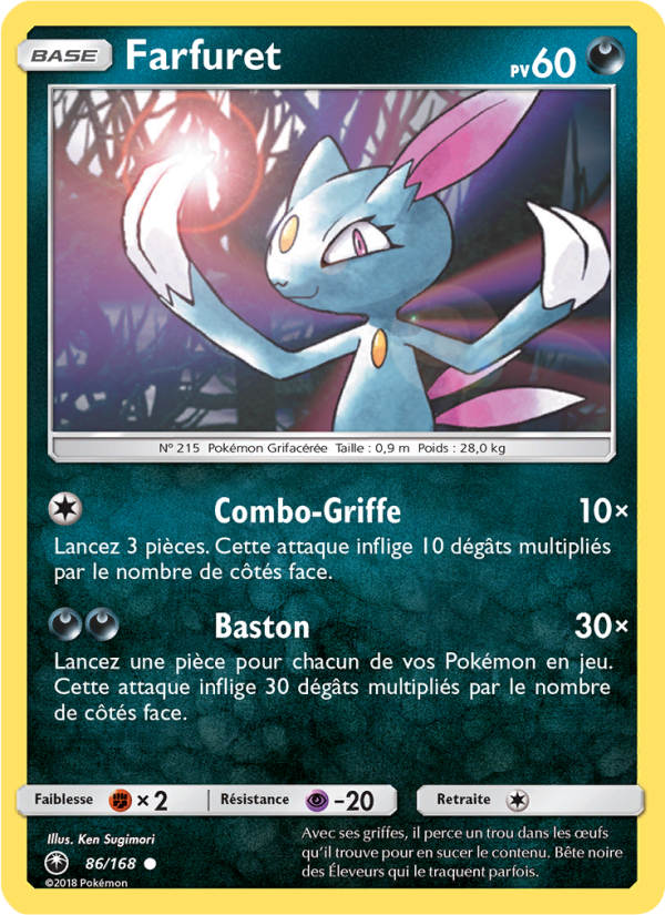 Farfuret 86 — Tempête Céleste (French Pokémon TCG card)
