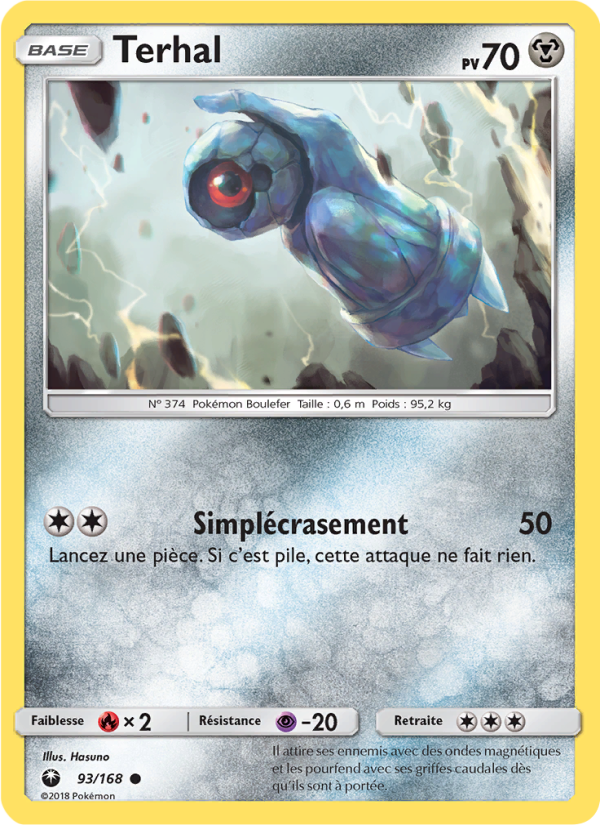 Terhal 93 — Tempête Céleste (French Pokémon TCG card)