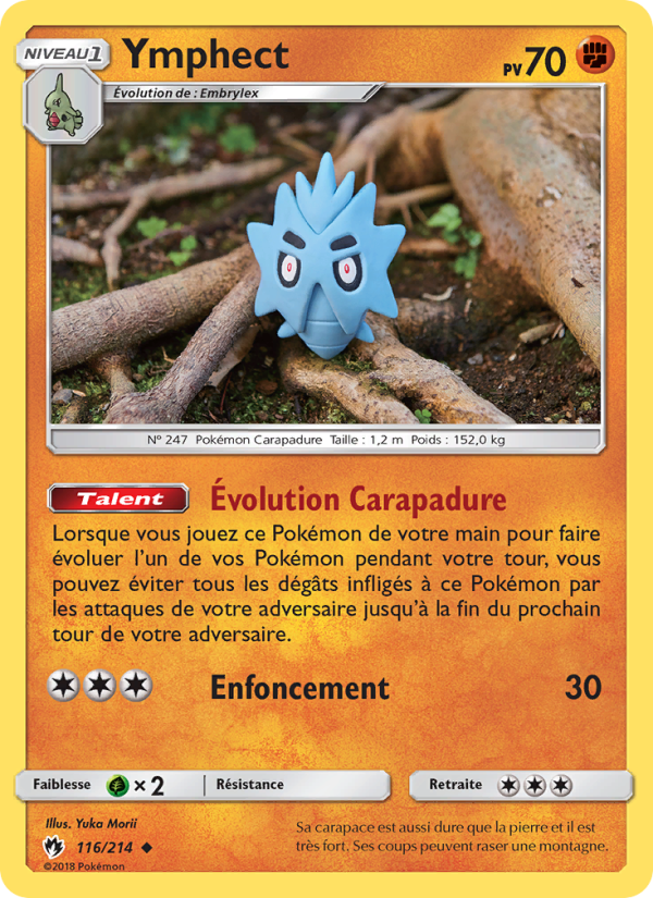 Ymphect 116 — Tonnerre Perdu (French Pokémon TCG card)
