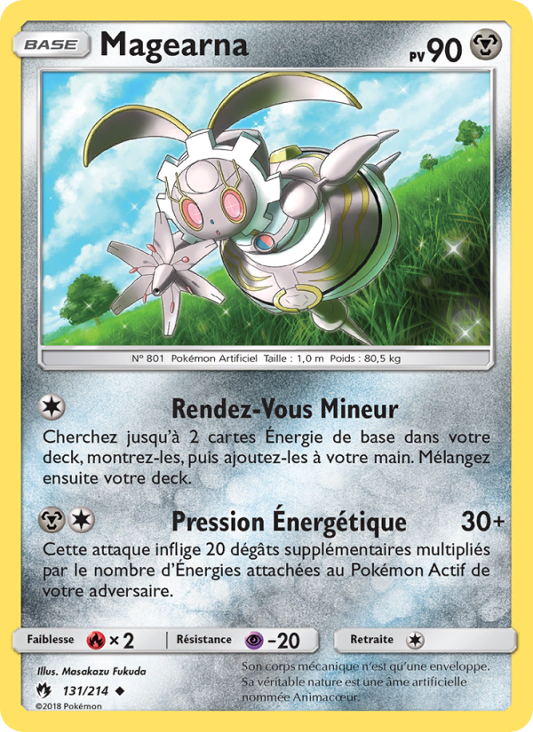 Magearna 131 — Tonnerre Perdu (French Pokémon TCG card)