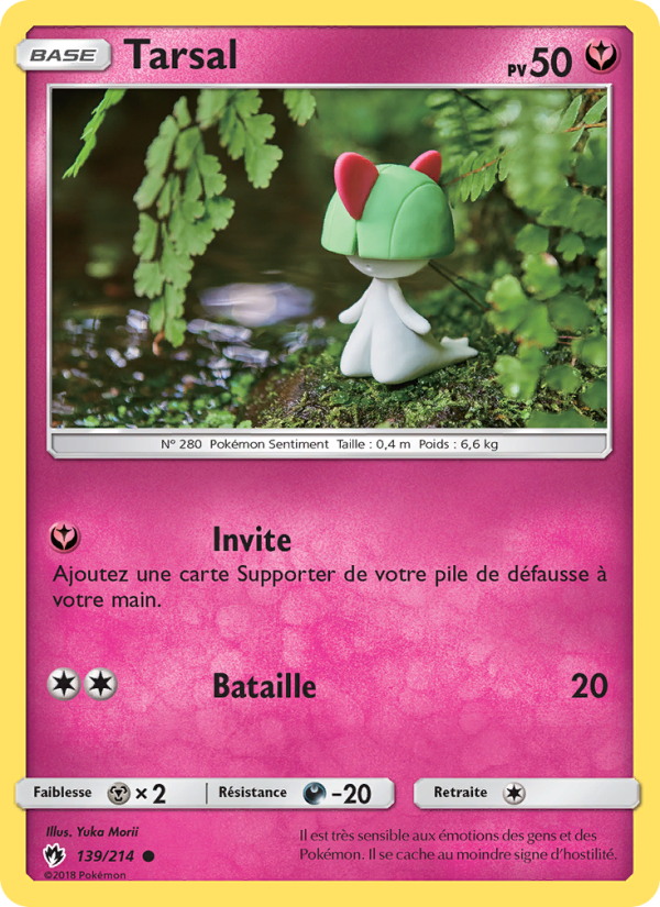 Tarsal 139 — Tonnerre Perdu (French Pokémon TCG card)