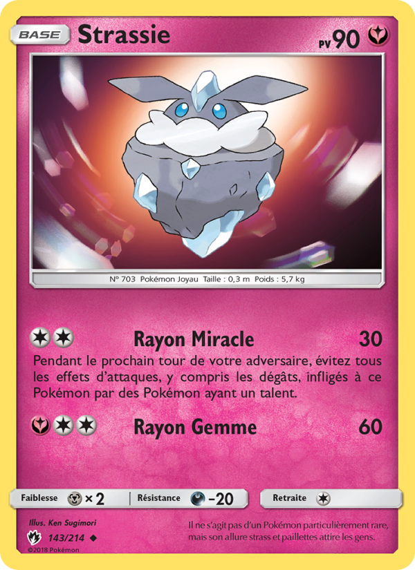Strassie 143 — Tonnerre Perdu (French Pokémon TCG card)