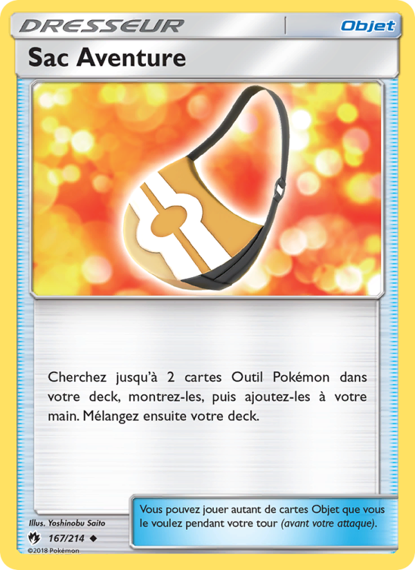 Sac Aventure 167 — Tonnerre Perdu (French Pokémon TCG card)