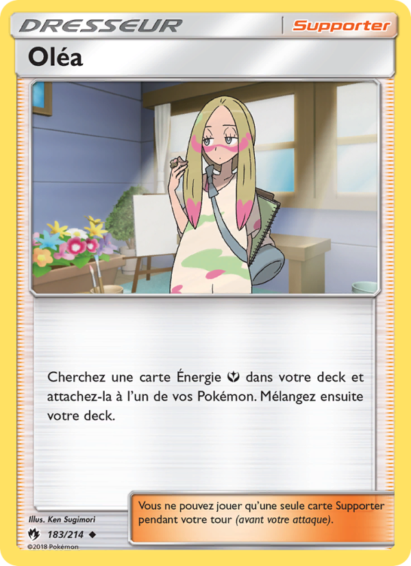 Oléa 183 — Tonnerre Perdu (French Pokémon TCG card)