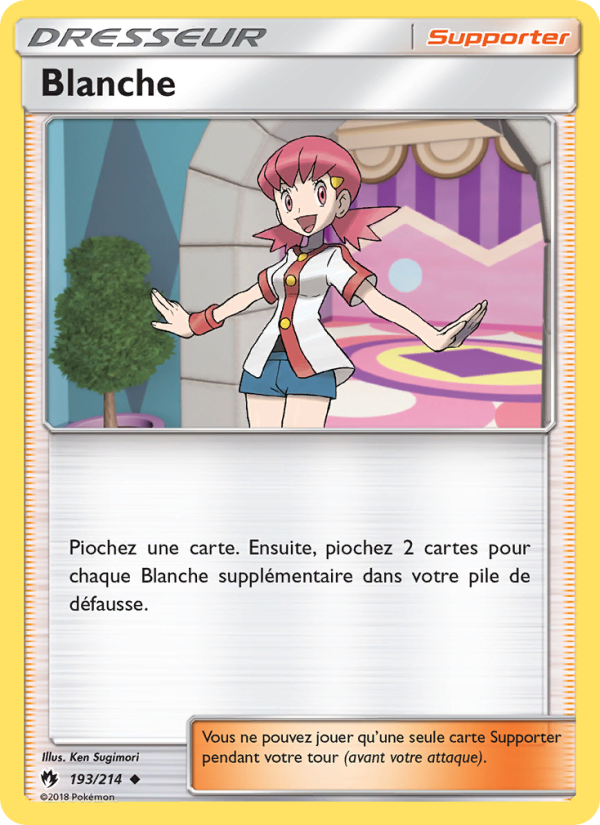 Blanche 193 — Tonnerre Perdu (French Pokémon TCG card)