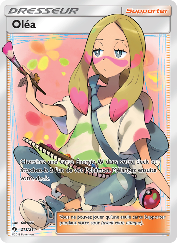 Oléa 211 — Tonnerre Perdu (French Pokémon TCG card)