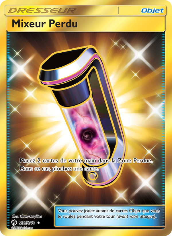 Mixeur Perdu 233 — Tonnerre Perdu (French Pokémon TCG card)