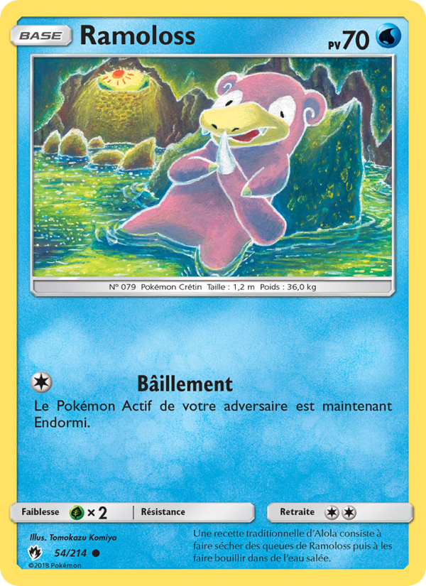 Ramoloss 54 — Tonnerre Perdu (French Pokémon TCG card)