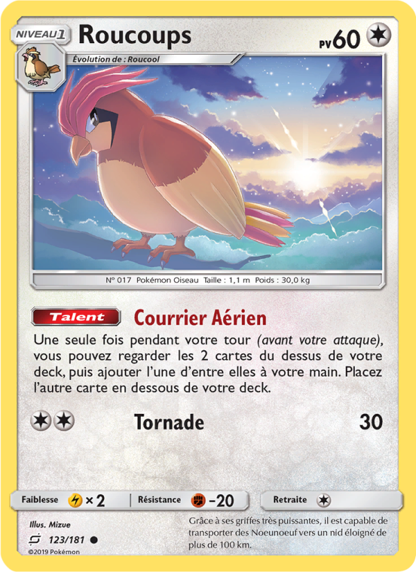 Roucoups 123 — Duo de Choc (French Pokémon TCG card)