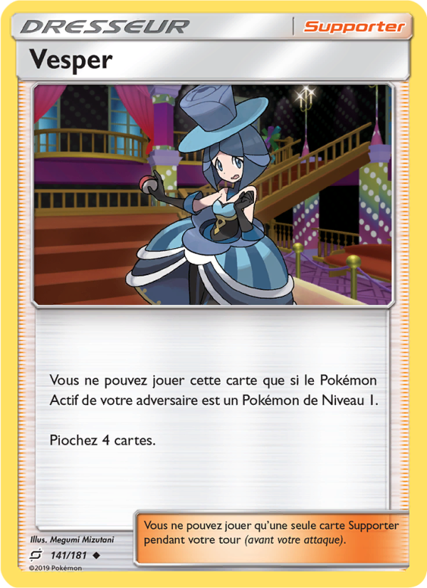Vesper 141 — Duo de Choc (French Pokémon TCG card)