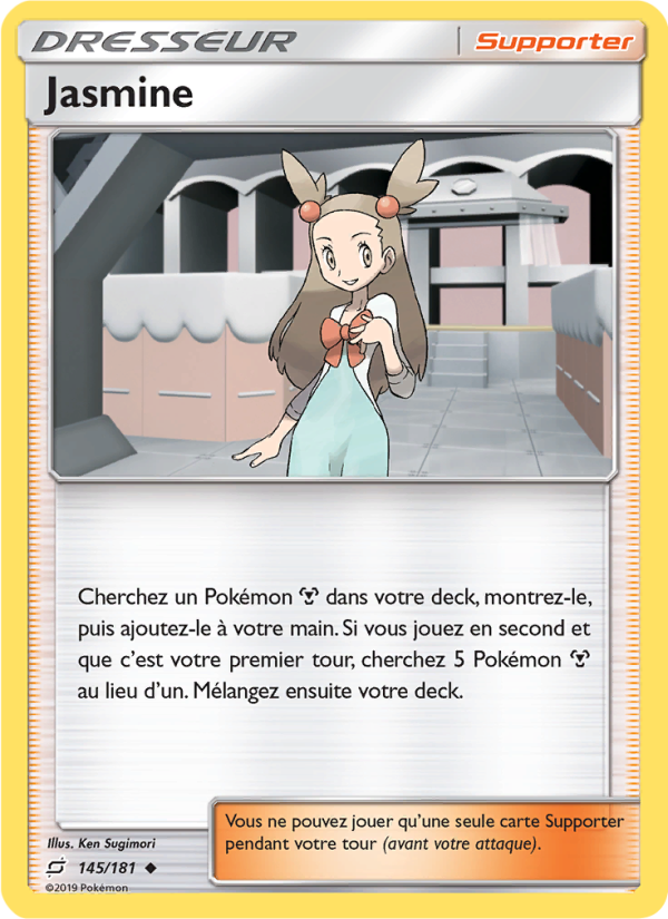 Jasmine 145 — Duo de Choc (French Pokémon TCG card)