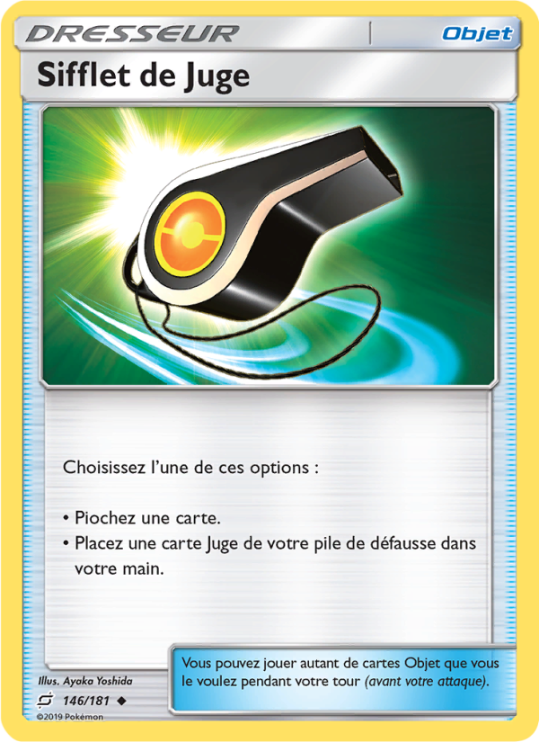 Sifflet de Juge 146 — Duo de Choc (French Pokémon TCG card)