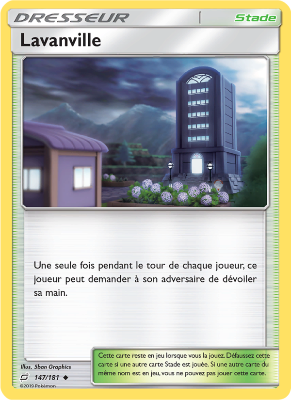 Lavanville 147 — Duo de Choc (French Pokémon TCG card)