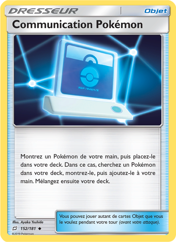 Communication Pokémon 152 — Duo de Choc (French Pokémon TCG card)