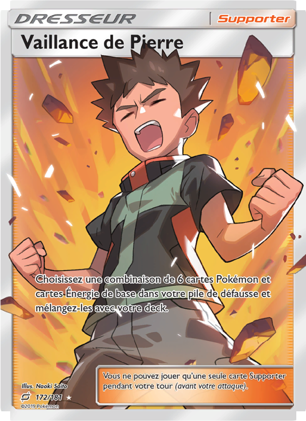 Vaillance de Pierre 172 — Duo de Choc (French Pokémon TCG card)