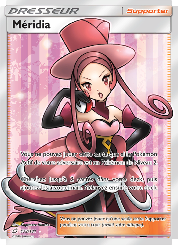 Méridia 173 — Duo de Choc (French Pokémon TCG card)