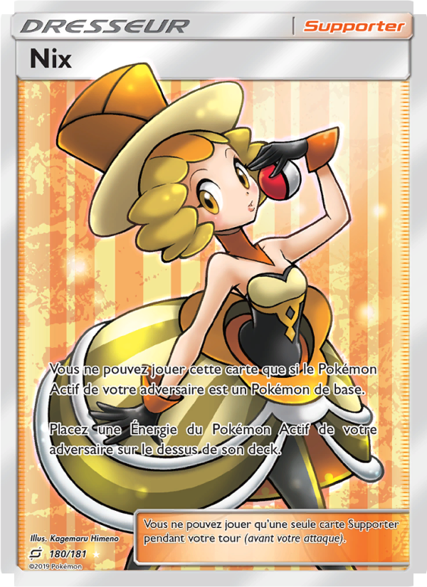 Nix 180 — Duo de Choc (French Pokémon TCG card)