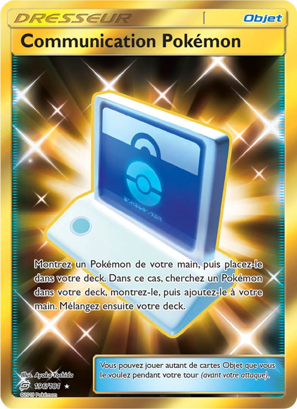 Communication Pokémon 196 — Duo de Choc (French Pokémon TCG card)