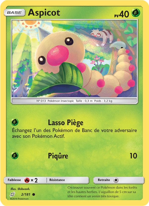 Aspicot 2 — Duo de Choc (French Pokémon TCG card)
