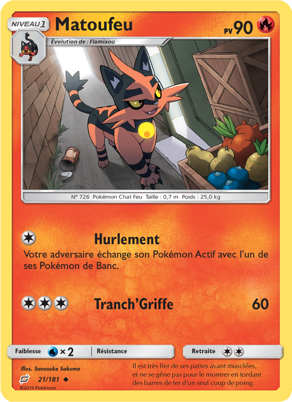 Matoufeu 21 — Duo de Choc (French Pokémon TCG card)