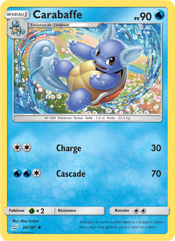 Carabaffe 24 — Duo de Choc (French Pokémon TCG card)