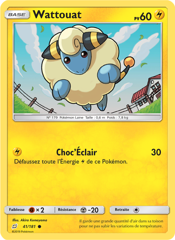 Wattouat 41 — Duo de Choc (French Pokémon TCG card)