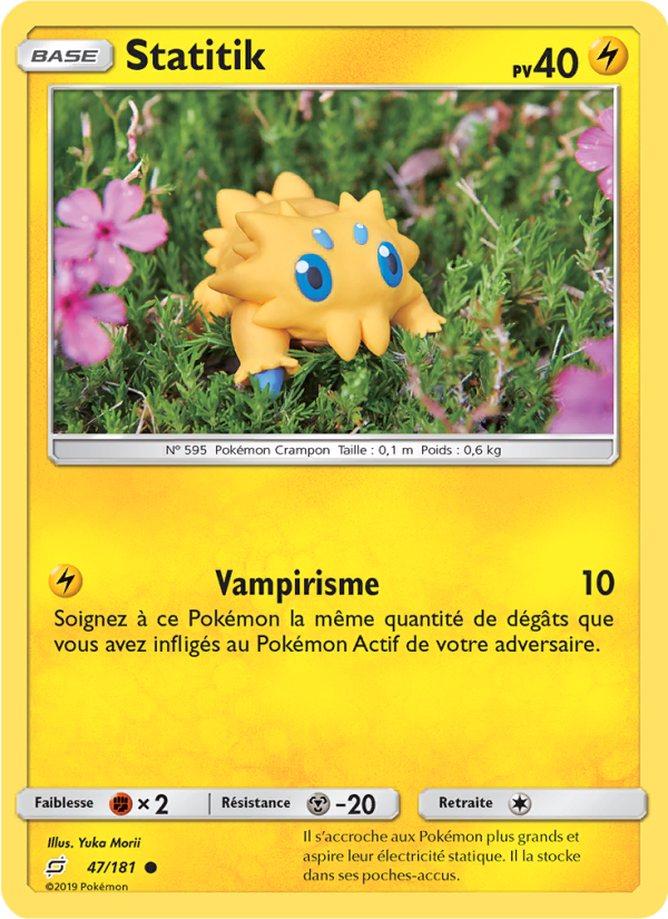 Statitik 47 — Duo de Choc (French Pokémon TCG card)