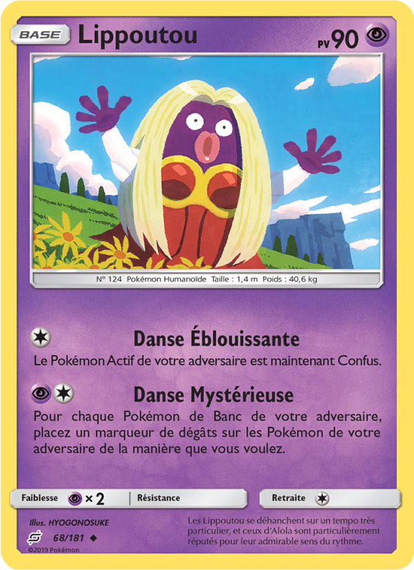 Lippoutou 68 — Duo de Choc (French Pokémon TCG card)
