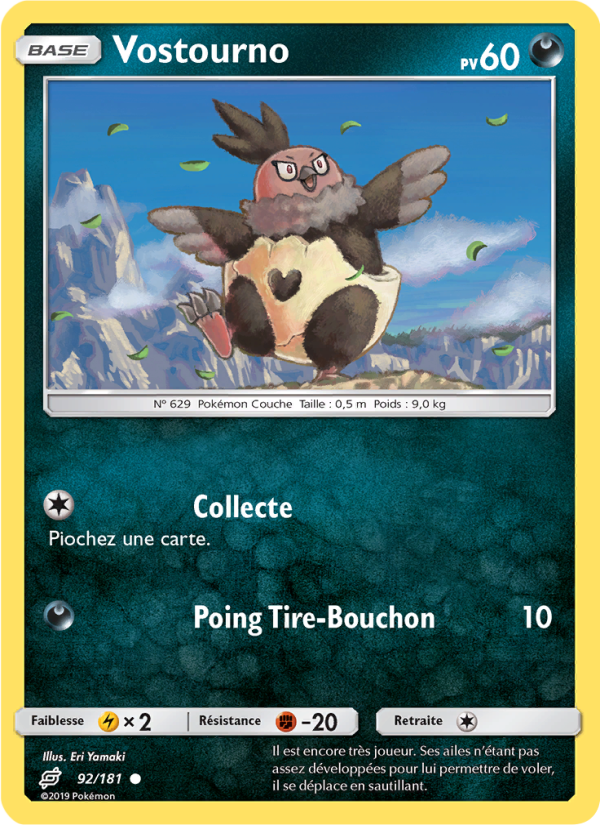 Vostourno 92 — Duo de Choc (French Pokémon TCG card)