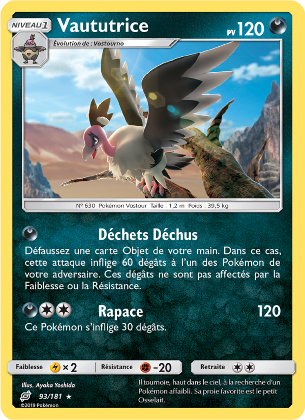 Vaututrice 93 — Duo de Choc (French Pokémon TCG card)