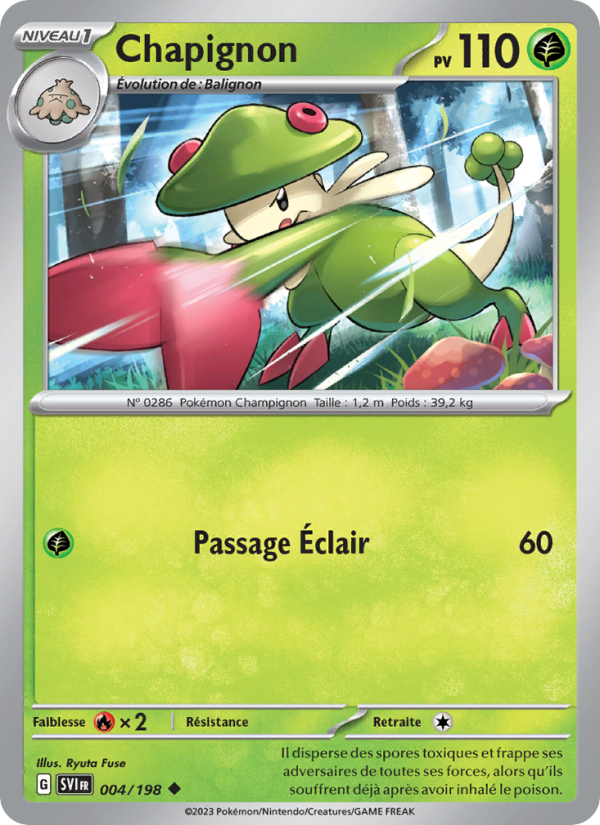 Chapignon 004 — Écarlate et Violet (French Pokémon TCG card)