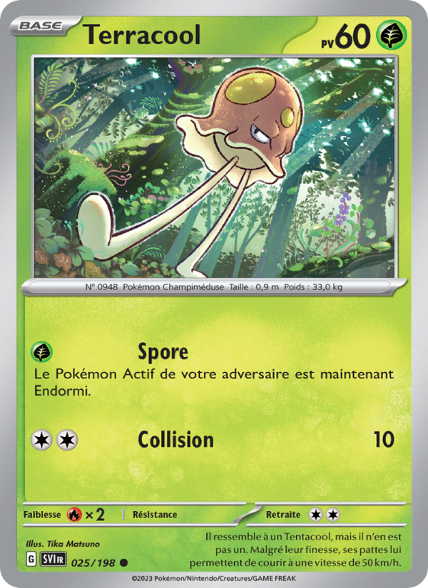 Terracool 025 — Écarlate et Violet (French Pokémon TCG card)