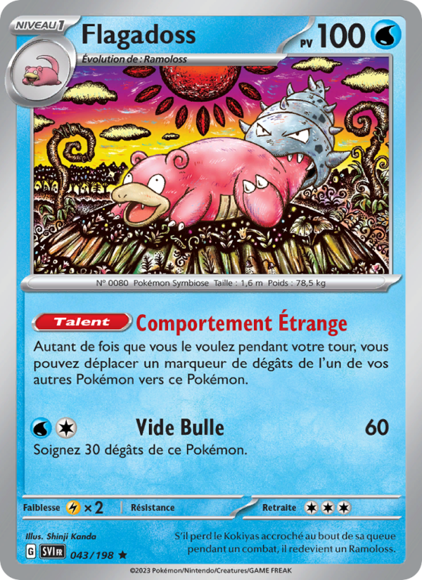 Flagadoss 043 — Écarlate et Violet (French Pokémon TCG card)