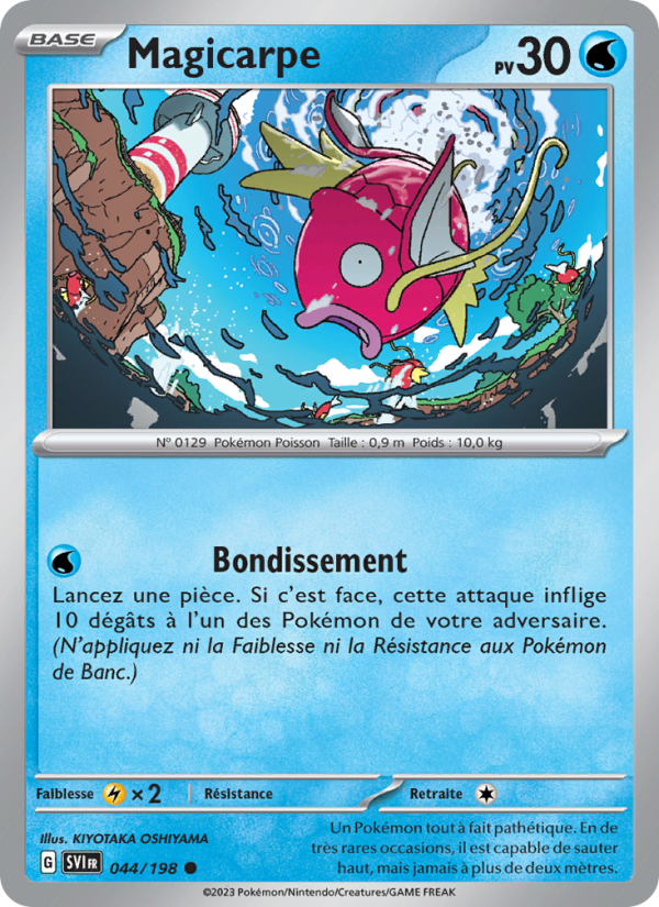 Magicarpe 044 — Écarlate et Violet (French Pokémon TCG card)