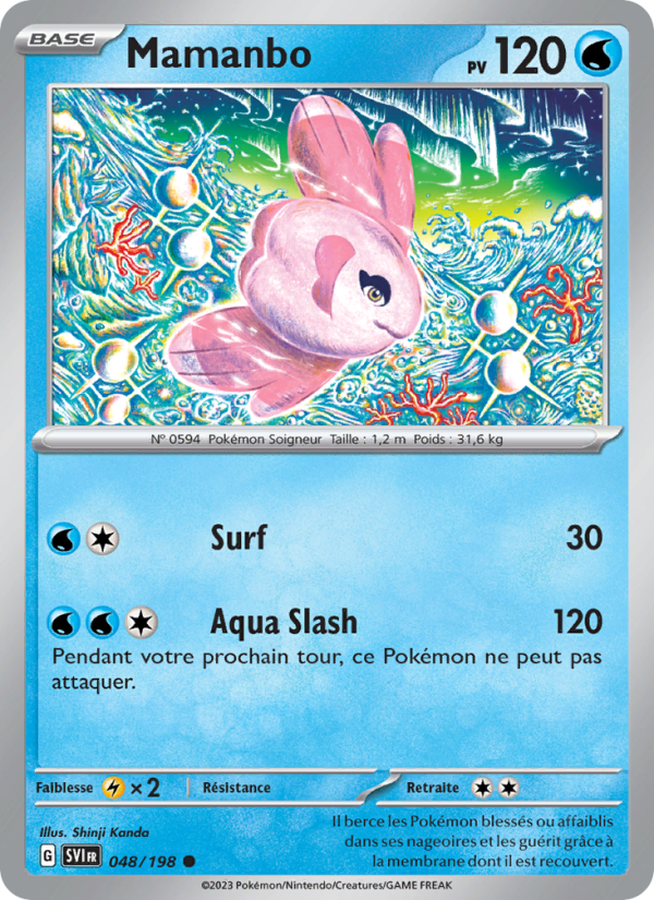 Mamanbo 048 — Écarlate et Violet (French Pokémon TCG card)