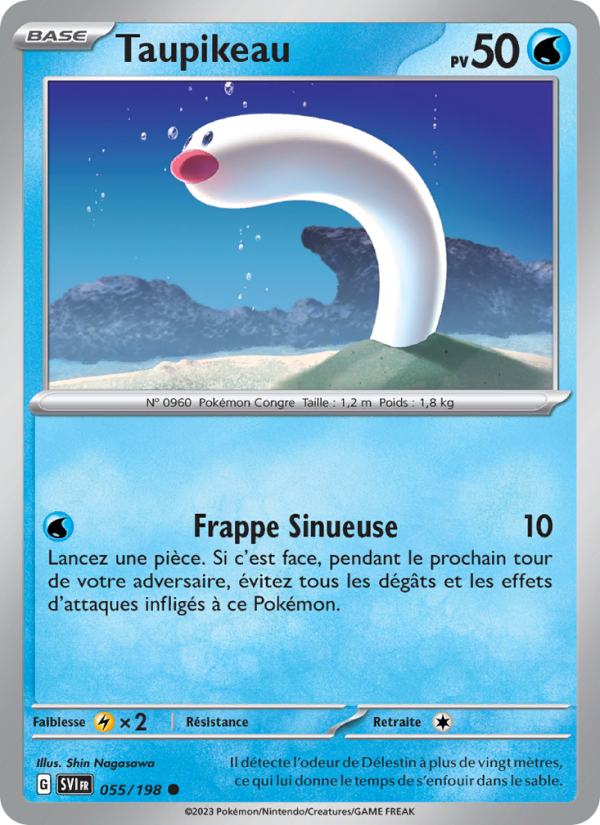 Taupikeau 055 — Écarlate et Violet (French Pokémon TCG card)