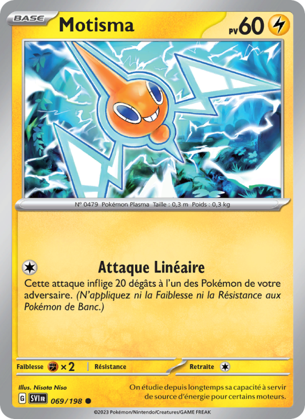 Motisma 069 — Écarlate et Violet (French Pokémon TCG card)