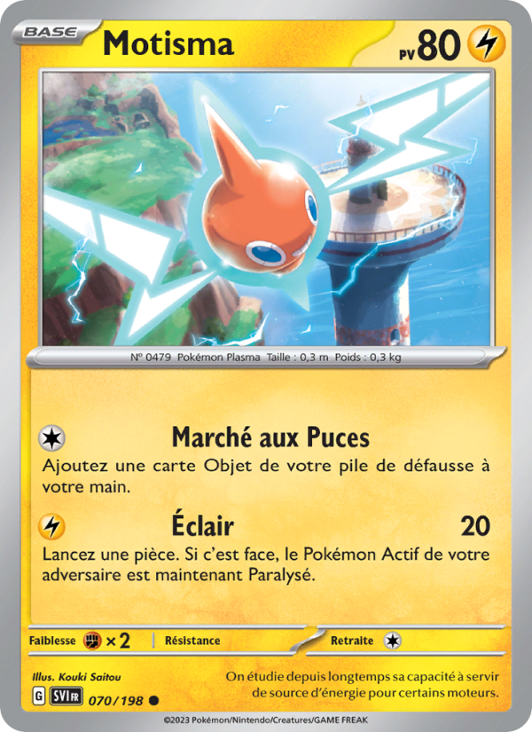 Motisma 070 — Écarlate et Violet (French Pokémon TCG card)