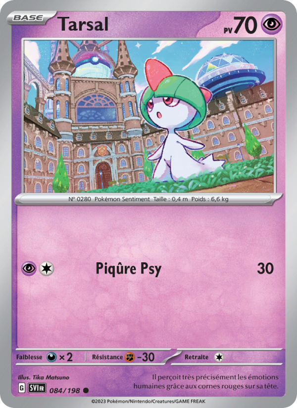 Tarsal 084 — Écarlate et Violet (French Pokémon TCG card)
