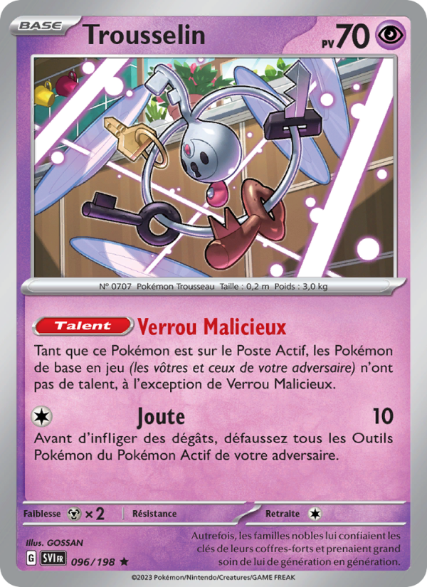 Trousselin 096 — Écarlate et Violet (French Pokémon TCG card)