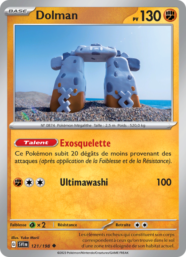 Dolman 121 — Écarlate et Violet (French Pokémon TCG card)